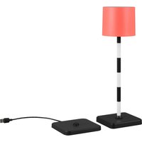 REALITY Leuchten LED Außen-Tischleuchte "Fernandez", LED fest integriert, dimmbar, Lichtfarbe einstellbar, USB Ladestation von Reality Leuchten