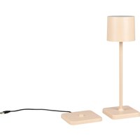 REALITY Leuchten LED Außen-Tischleuchte "Fernandez" LED-Board 1 Stk. Farbwechsler  warmweiß - kaltweiß Garten Akku Tischlampe USB Ladestation dimmbar Lichtfarbe einstellbar von Reality Leuchten
