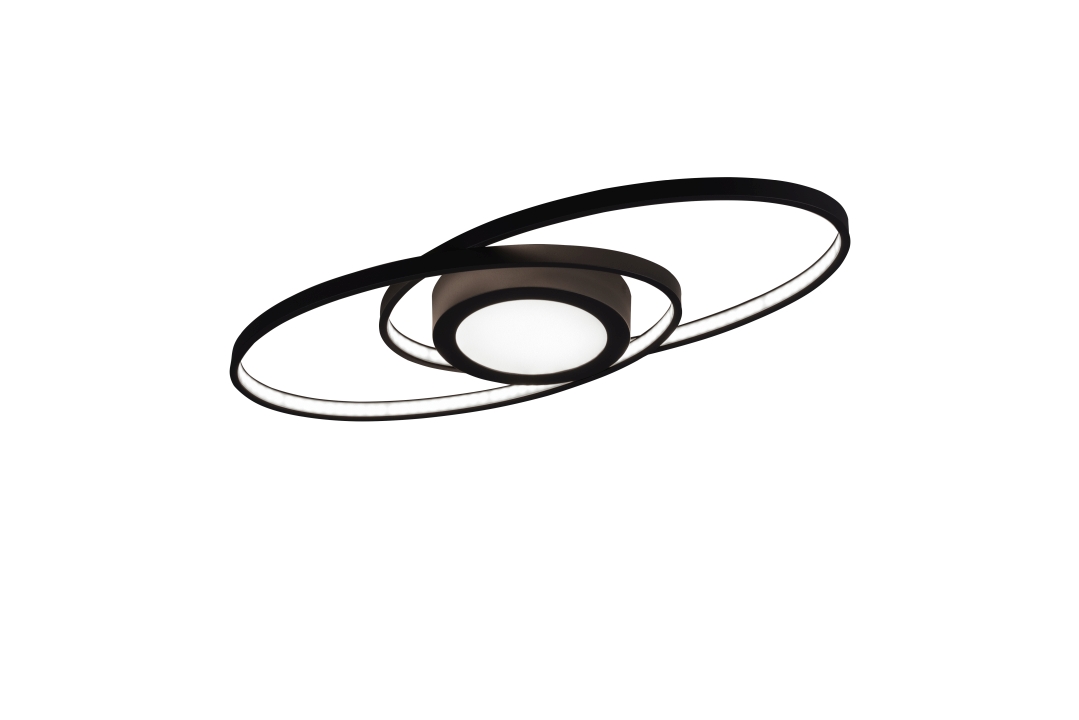 Reality LED-Deckenleuchte GALAXY 1-flammig in Farbe anthrazit Reality LED-Deckenleuchte GALAXY 1-flammig in Farbe anthrazit von Reality Leuchten