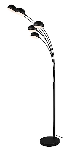 Reality Leuchten Bogenleuchte Dito R46155032, Metall Schwarz matt, exkl. 5x E14 Reality Leuchten Bogenleuchte Dito R46155032, Metall Schwarz matt, exkl. 5x E14 von RL LIVE YOUR LIGHT