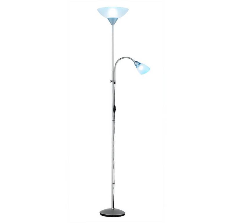 Reality Leuchten LED Stehlampe, Leuchtmittel inklusive, RGB LED Design Steh Leuchte Decken Fluter FERNBEDIENUNG Lese von Reality Leuchten