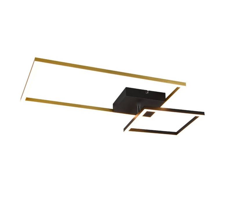 Reality Leuchten Deckenleuchte Reality LED Deckenleuchte Padella schwarz, gold, Inkl. Leuchtmittel, Dimmbar nicht Smart Home-fähig ohne Bewegungsmelder Reality Leuchten Deckenleuchte Reality LED Deckenleuchte Padella schwarz, gold, Inkl. Leuchtmittel, Dimmbar nicht Smart Home-fähig ohne Bewegungsmelder von Reality Leuchten