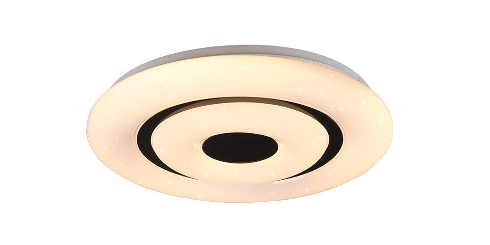 Reality Leuchten Deckenleuchte Reality LED Deckenleuchte Rana schwarz, weiß, Inkl. Leuchtmittel, Dimmbar nicht Smart Home-fähig ohne Bewegungsmelder Reality Leuchten Deckenleuchte Reality LED Deckenleuchte Rana schwarz, weiß, Inkl. Leuchtmittel, Dimmbar nicht Smart Home-fähig ohne Bewegungsmelder von Reality Leuchten