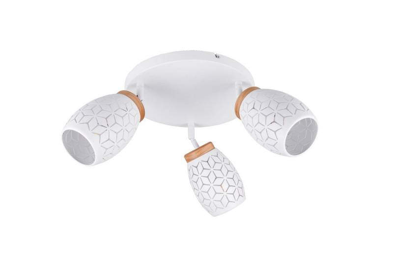 Reality Leuchten Deckenleuchte Reality Leuchten Deckenleuchte BIDAR DH 58x27 cm weiß Deckenlampe von Reality Leuchten