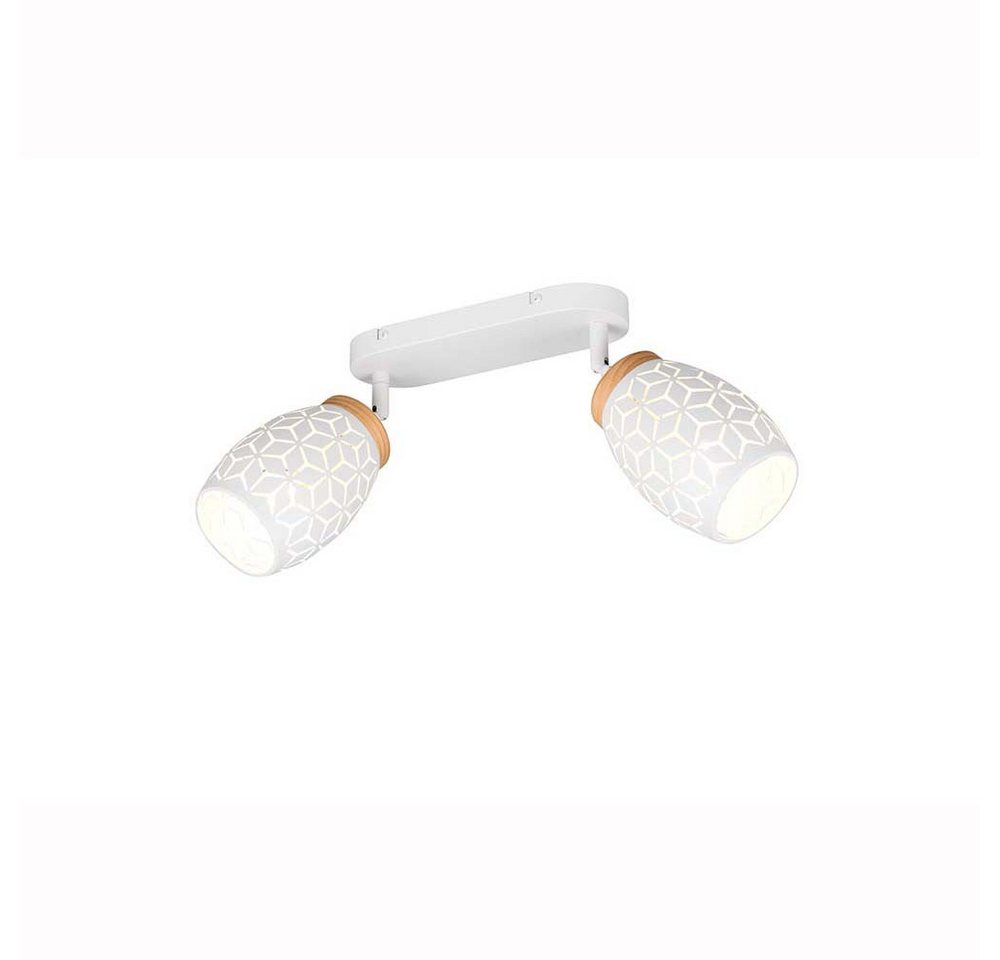 Reality Leuchten Deckenspot, Leuchtmittel nicht inklusive, Deckenleuchte Spotleuchte Spotlampe Metall weiß E14 drehbar L 28 cm Reality Leuchten Deckenspot, Leuchtmittel nicht inklusive, Deckenleuchte Spotleuchte Spotlampe Metall weiß E14 drehbar L 28 cm von Reality Leuchten