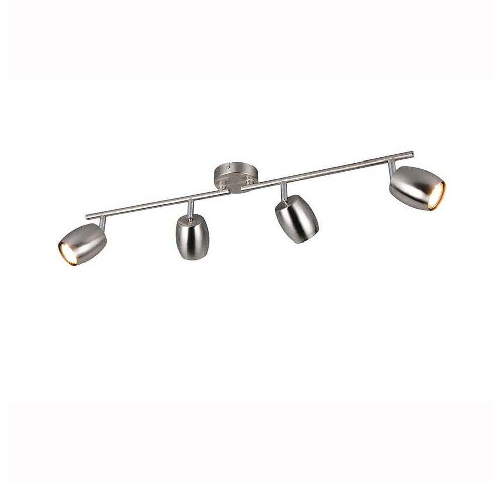 Reality Leuchten Deckenspot, Leuchtmittel nicht inklusive, Deckenleuchte Wohnzimmerlampe Flurleuchte silber Metall GU10 Reality Leuchten Deckenspot, Leuchtmittel nicht inklusive, Deckenleuchte Wohnzimmerlampe Flurleuchte silber Metall GU10 von Reality Leuchten