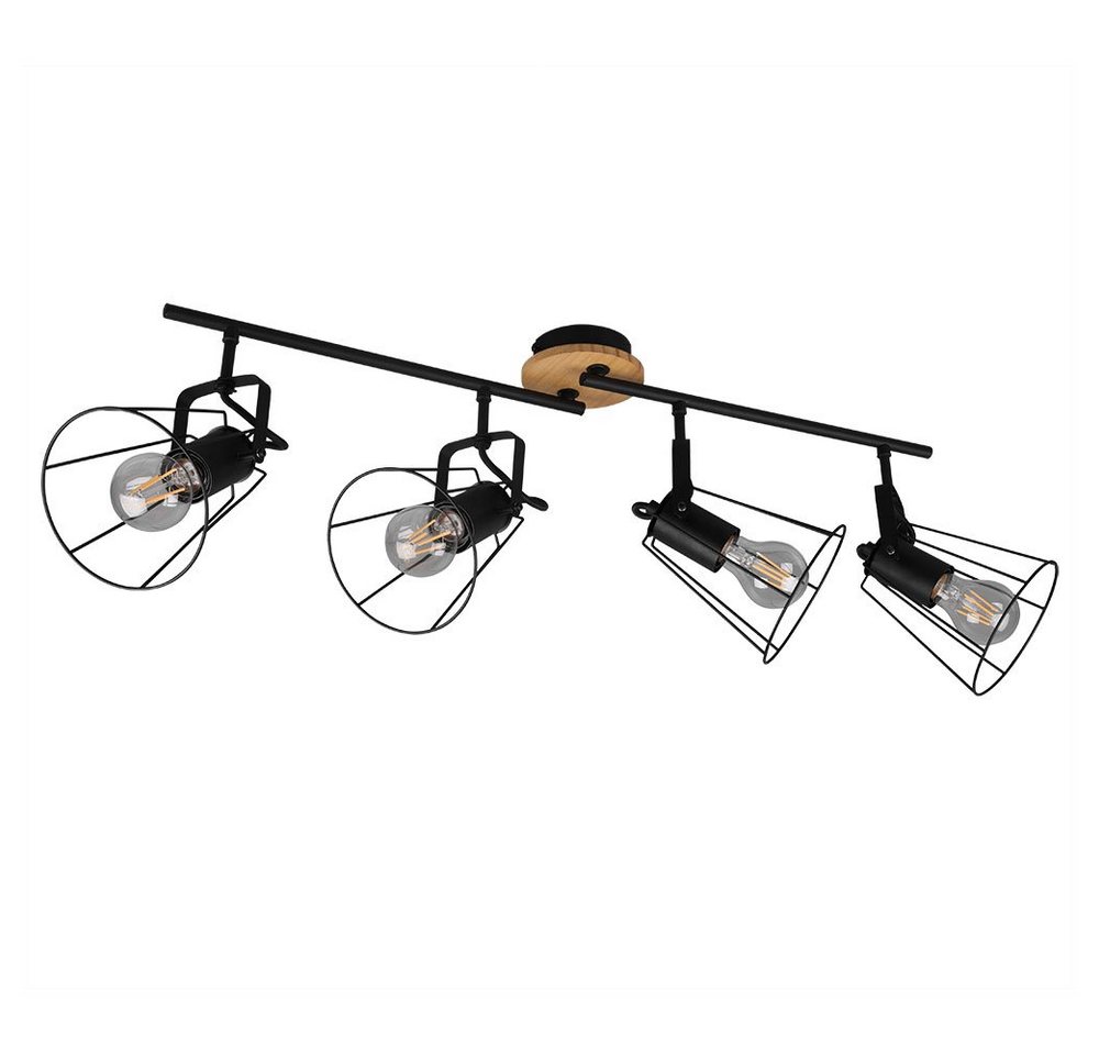 Reality Leuchten Deckenspot, Leuchtmittel nicht inklusive, Vintage Spotleuchte Wohnzimmerlampe Retro Deckenleuchte 4 von Reality Leuchten