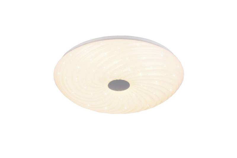 Reality Leuchten Deckenspot Reality Leuchten Deckenleuchte GRAVITY LED DH 37.50x7.50 cm weiß, Kaltweiß von Reality Leuchten