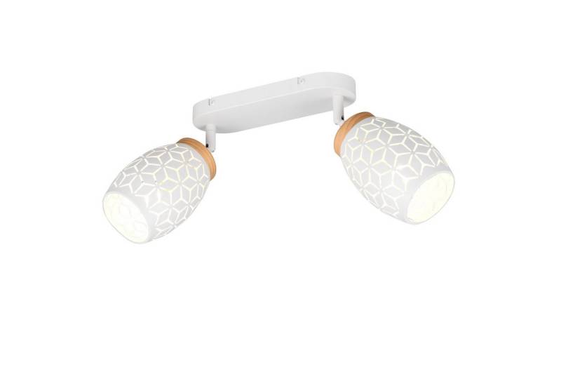 Reality Leuchten Deckenspot Reality Leuchten Deckenspot BIDAR 2-flammig BHT 28x27x12 cm weiß von Reality Leuchten