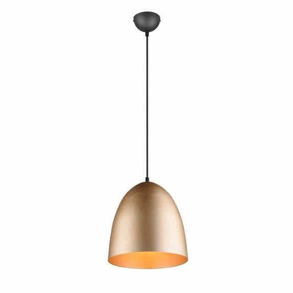 Reality Leuchten Hängeleuchte Tilda Hängelampe Lampe Einflammig Messing ø 25 Cm B-Ware von Reality Leuchten