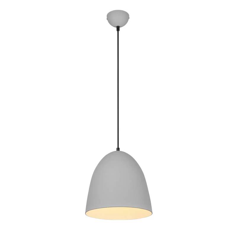 Reality Leuchten Hängeleuchte Tilda Hängelampe Leuchte Einflammig Grau ø 25 Cm B-Ware von Reality Leuchten