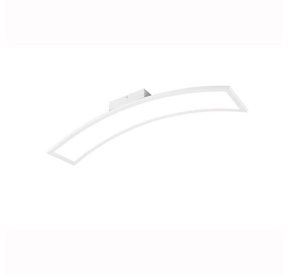 Reality Leuchten LED Deckenleuchte, LED-Leuchtmittel fest verbaut, Warmweiß, LED Deckenleuchte Deckenlampe Wohnzimmerlampe weiß modern B 76,5 cm Reality Leuchten LED Deckenleuchte, LED-Leuchtmittel fest verbaut, Warmweiß, LED Deckenleuchte Deckenlampe Wohnzimmerlampe weiß modern B 76,5 cm von Reality Leuchten