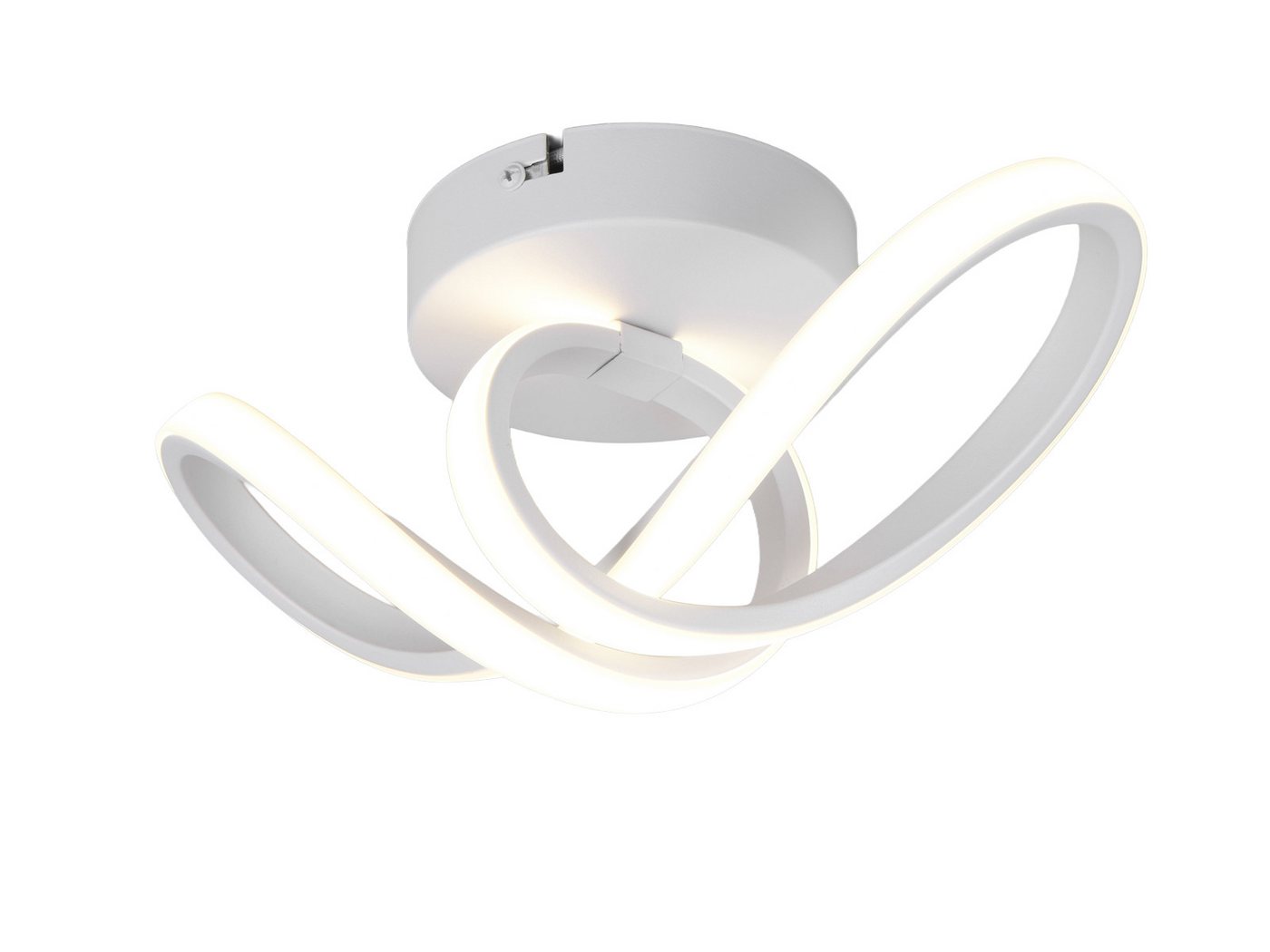 Reality Leuchten LED Deckenleuchte, LED fest integriert, Neutralweiß, Deckenbeleuchtung, kleine Wandleuchte für Treppenhaus innen, B: 28cm von Reality Leuchten