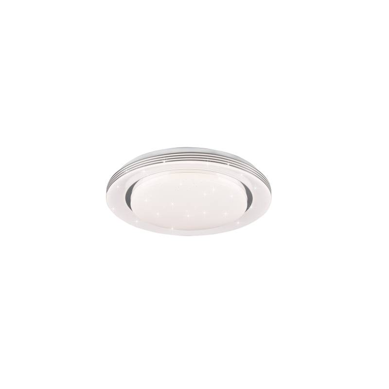 Reality Leuchten LED-Deckenleuchte 'Atria' weiß Ø 38 x 7,5 cm 2000 lm von Reality Leuchten