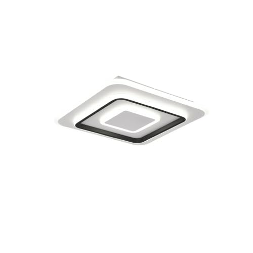 Reality Leuchten LED Deckenleuchte Jora R64293131, Metall Weiß matt, Kunststoff, inkl. 46 Watt LED, Fernbedienung von Reality Leuchten