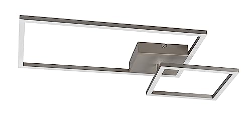 Reality Leuchten LED Deckenleuchte Padella R62642107, Metall Nickel matt, inkl. 25 Watt LED, Switch Dimmer Reality Leuchten LED Deckenleuchte Padella R62642107, Metall Nickel matt, inkl. 25 Watt LED, Switch Dimmer von RL LIVE YOUR LIGHT