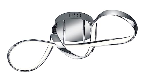 Reality Leuchten LED Deckenleuchte Perugia R67091106, Metall Chrom, inkl. 28 Watt LED, Switch Dimmer Reality Leuchten LED Deckenleuchte Perugia R67091106, Metall Chrom, inkl. 28 Watt LED, Switch Dimmer von RL LIVE YOUR LIGHT
