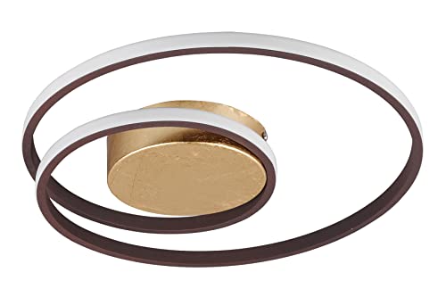 Reality Leuchten LED Deckenleuchte Zibal R62911124, Metall rostfarbig, inklusiv 22 Watt LED, Switch Dimmer Reality Leuchten LED Deckenleuchte Zibal R62911124, Metall rostfarbig, inklusiv 22 Watt LED, Switch Dimmer von RL LIVE YOUR LIGHT