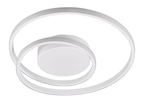 Reality Leuchten LED Deckenleuchte Zibal R62911131, Metall Weiß matt, inklusiv 22 Watt LED, Switch Dimmer Reality Leuchten LED Deckenleuchte Zibal R62911131, Metall Weiß matt, inklusiv 22 Watt LED, Switch Dimmer von RL LIVE YOUR LIGHT
