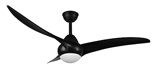 Reality Leuchten LED Deckenleuchten Ventilator Alesund R67142132, Kunststoff Schwarz matt, inkl. 1x 20 Watt LED, Fernbedienung, Timer, Dimmer Reality Leuchten LED Deckenleuchten Ventilator Alesund R67142132, Kunststoff Schwarz matt, inkl. 1x 20 Watt LED, Fernbedienung, Timer, Dimmer von RL LIVE YOUR LIGHT