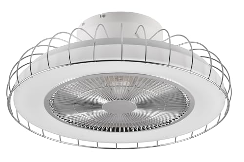 Reality Leuchten LED Deckenleuchten Ventilator Sandfjord R64122106, Metall Weiß matt, inkl. 30 Watt LED, WiZ Smart Home, Ventilator 20 Watt Reality Leuchten LED Deckenleuchten Ventilator Sandfjord R64122106, Metall Weiß matt, inkl. 30 Watt LED, WiZ Smart Home, Ventilator 20 Watt von TRIO LIGHTING FOR YOU
