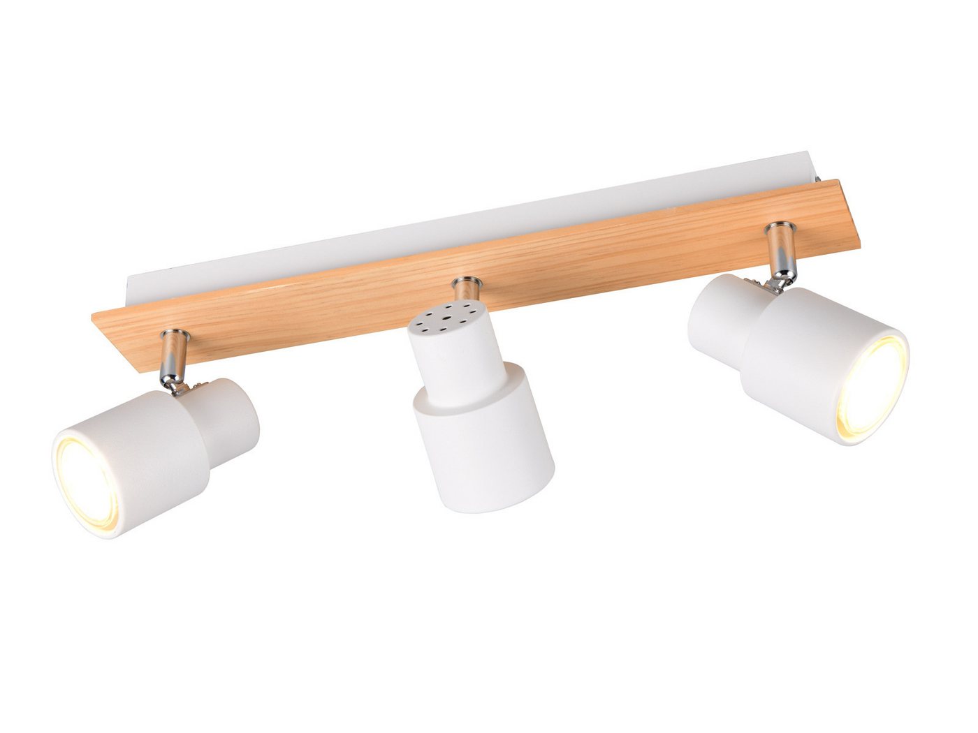 Reality Leuchten LED Deckenspots, Dimmfunktion, LED wechselbar, über Lichtschalter in 3 Stufen dimmbar, warmweiß, Licht-strahler innen Decke-nbeleuchtung Spot-s Treppenhaus Breite 46cm Reality Leuchten LED Deckenspots, Dimmfunktion, LED wechselbar, über Lichtschalter in 3 Stufen dimmbar, warmweiß, Licht-strahler innen Decke-nbeleuchtung Spot-s Treppenhaus Breite 46cm von Reality Leuchten