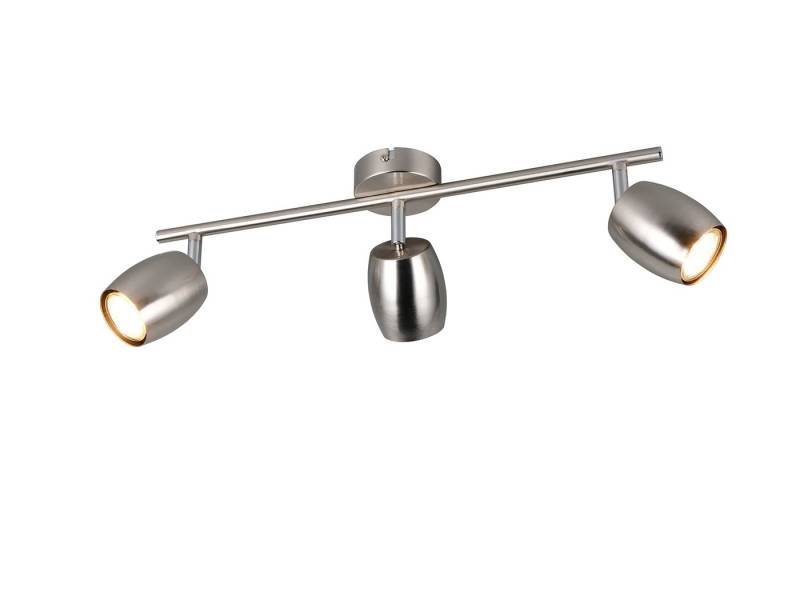 Reality Leuchten LED Deckenstrahler, Dimmfunktion, LED wechselbar, Warmweiß, Innen Strahler mit 3 schwenkbaren Spots für die Decke, Breite 47,5cm von Reality Leuchten