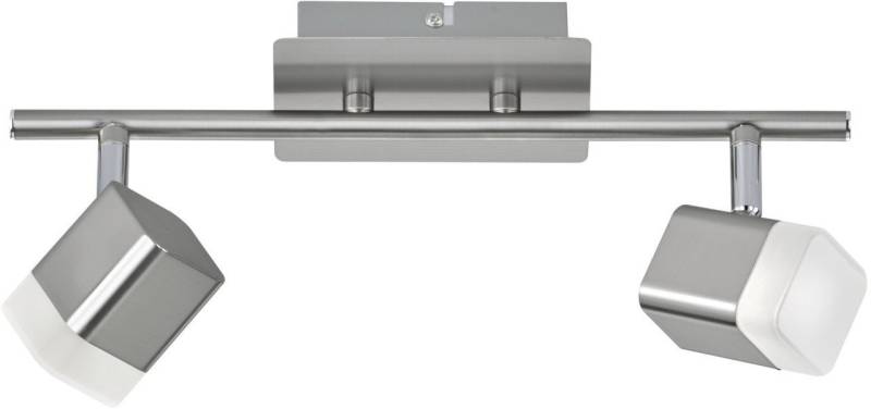 Reality Leuchten LED Deckenstrahler Reality Leuchten 2er LED Balken Roubaix weiß, Inkl. Leuchtmittel, Nicht dimmbar nicht Smart Home-fähig ohne Bewegungsmelder von Reality Leuchten