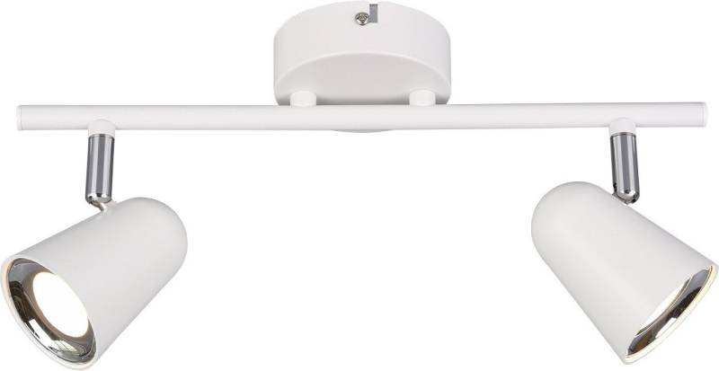 Reality Leuchten LED Deckenstrahler Reality Leuchten 2er LED Balken Toulouse weiß, Inkl. Leuchtmittel, Nicht dimmbar nicht Smart Home-fähig ohne Bewegungsmelder von Reality Leuchten