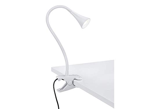 Reality Leuchten LED Klemmleuchte Viper R22398101, Kunststoff weiß, inkl. 3 Watt LED von RL LIVE YOUR LIGHT