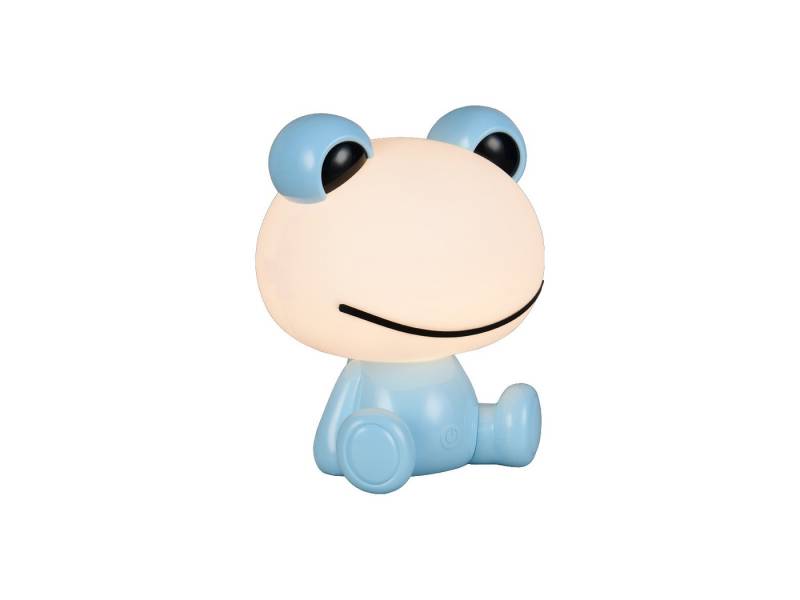 Reality Leuchten LED Nachttischlampe, Farbwechsel, LED fest integriert, Warmweiß, ausgefallene kleine USB Kinder-Lampe mit Touch Sensor, Höhe 24cm von Reality Leuchten