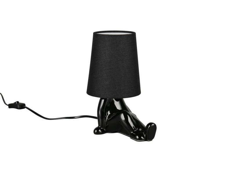 Reality Leuchten LED Nachttischlampe Keramik-Fuß mit Stoffschirm, Höhe 24,5cm, Leuchtmittel dimmbar, LED wechselbar, Warmweiß, klein-e ausgefallen-e Designer Tischlampe mit E14 Leuchtmittel Reality Leuchten LED Nachttischlampe Keramik-Fuß mit Stoffschirm, Höhe 24,5cm, Leuchtmittel dimmbar, LED wechselbar, Warmweiß, klein-e ausgefallen-e Designer Tischlampe mit E14 Leuchtmittel von Reality Leuchten