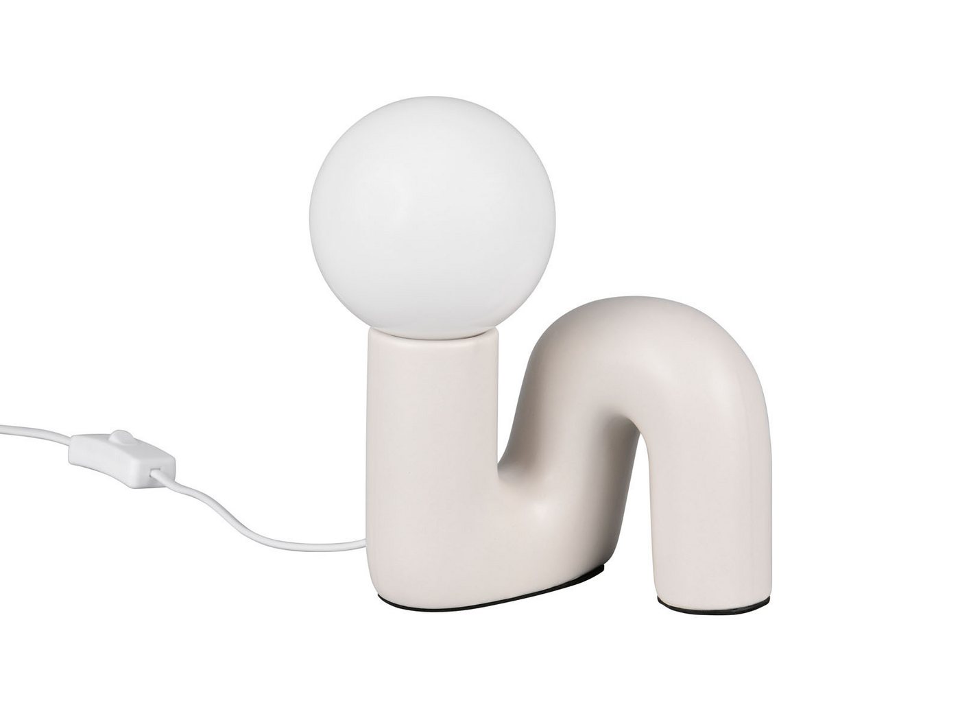 Reality Leuchten LED Nachttischlampe aus Keramik mit Glaskugel, Höhe 21,5cm, Leuchtmittel dimmbar, LED wechselbar, Warmweiß, klein-e ausgefallen-e Designer Tischlampe mit G9 Leuchtmittel Reality Leuchten LED Nachttischlampe aus Keramik mit Glaskugel, Höhe 21,5cm, Leuchtmittel dimmbar, LED wechselbar, Warmweiß, klein-e ausgefallen-e Designer Tischlampe mit G9 Leuchtmittel von Reality Leuchten