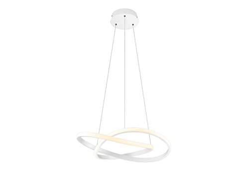 Reality Leuchten LED Pendelleuchte Course R32051131, Metall Weiß matt, inkl. 27 Watt LED, Switch Dimmer Reality Leuchten LED Pendelleuchte Course R32051131, Metall Weiß matt, inkl. 27 Watt LED, Switch Dimmer von RL LIVE YOUR LIGHT