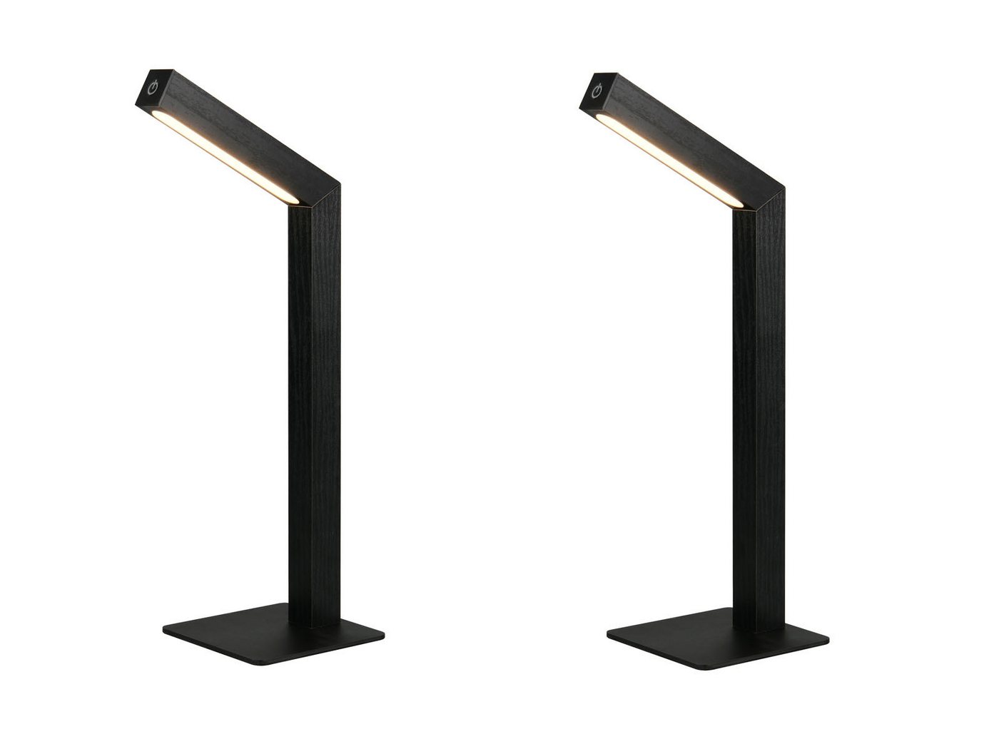 Reality Leuchten LED Schreibtischlampe, Dimmfunktion, LED fest integriert, Warmweiß, 2er SET aufladbare Akku Tischleuchten ohne Kabel Schwarz mit Magnet Reality Leuchten LED Schreibtischlampe, Dimmfunktion, LED fest integriert, Warmweiß, 2er SET aufladbare Akku Tischleuchten ohne Kabel Schwarz mit Magnet von Reality Leuchten