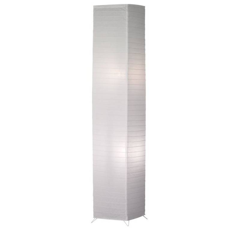 Reality Leuchten LED Stehlampe, Leuchtmittel inklusive, Warmweiß, Farbwechsel, Standleuchte RGB LED 15 Watt Stehlampe Fuß Schalter Papier Stehleuchte von Reality Leuchten