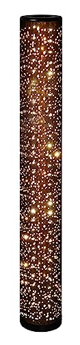 Reality Leuchten LED Stehleuchte Taco R42801002, Schirm Stoff, inkl. 8 Watt LED, Starlight Effekt von RL LIVE YOUR LIGHT