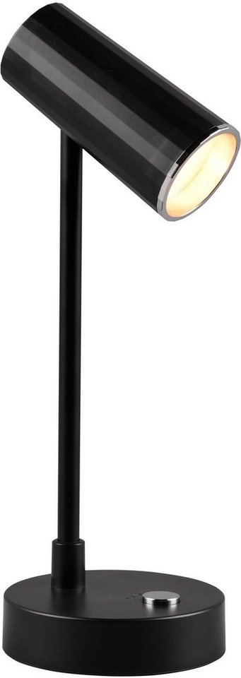 Reality Leuchten LED Tischleuchte Lenny, Dimmfunktion, USB-Ladefunktion, LED fest integriert, warmweiß - kaltweiß, Akku Tischlampe mit USB-C Anschluss, dimmbar, Lichtfarbe einstellbar Reality Leuchten LED Tischleuchte Lenny, Dimmfunktion, USB-Ladefunktion, LED fest integriert, warmweiß - kaltweiß, Akku Tischlampe mit USB-C Anschluss, dimmbar, Lichtfarbe einstellbar von Reality Leuchten