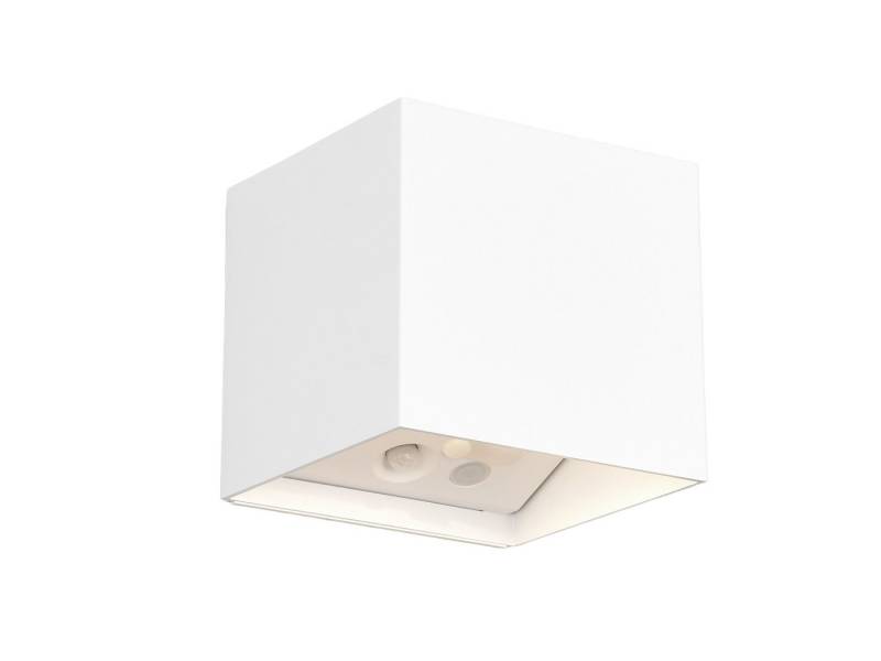 Reality Leuchten LED Wandleuchte, Bewegungsmelder, LED fest integriert, Warmweiß, Akku ohne Strom-Anschluss kabel-los innen mit Bewegungsmelder, H: 10cm von Reality Leuchten