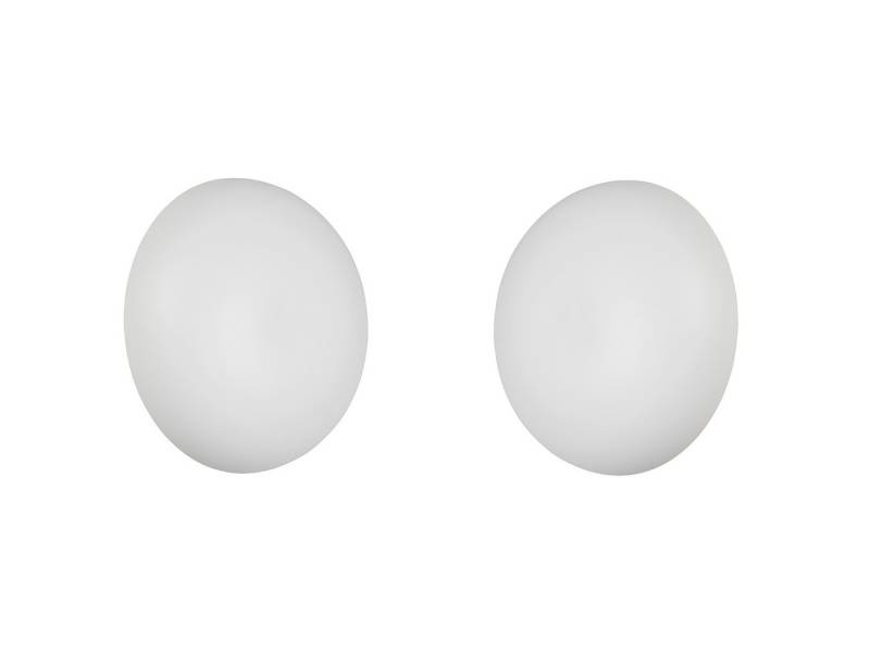 Reality Leuchten LED Wandleuchte, Dimmfunktion, LED fest integriert, Warmweiß, 2er SET indirekt-e Akku Wand-Beleuchtung ohne Strom-Anschluss Ø 15,5cm von Reality Leuchten
