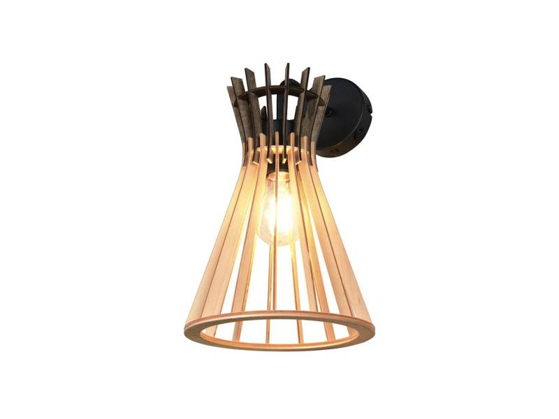 Reality Leuchten LED Wandleuchte, Dimmfunktion, LED wechselbar, über Schalter in 3 Stufen dimmbar, warmweiß, innen mit Schalter gemütliche Wandbeleuchtung neben Bett, Höhe 24cm von Reality Leuchten
