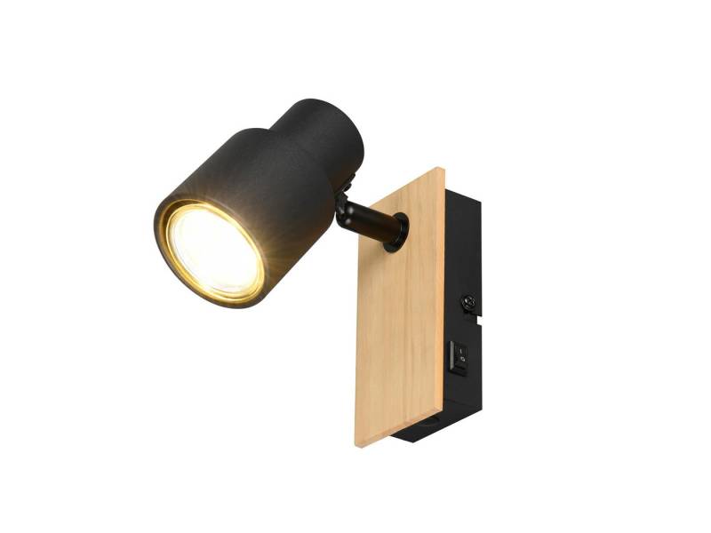 Reality Leuchten LED Wandstrahler, Dimmfunktion, LED wechselbar, über Schalter in 3 Stufen dimmbar, warmweiß, Licht-strahler innen Wandlampe mit Schalter Lichtspots Bett, Höhe 15cm Reality Leuchten LED Wandstrahler, Dimmfunktion, LED wechselbar, über Schalter in 3 Stufen dimmbar, warmweiß, Licht-strahler innen Wandlampe mit Schalter Lichtspots Bett, Höhe 15cm von Reality Leuchten