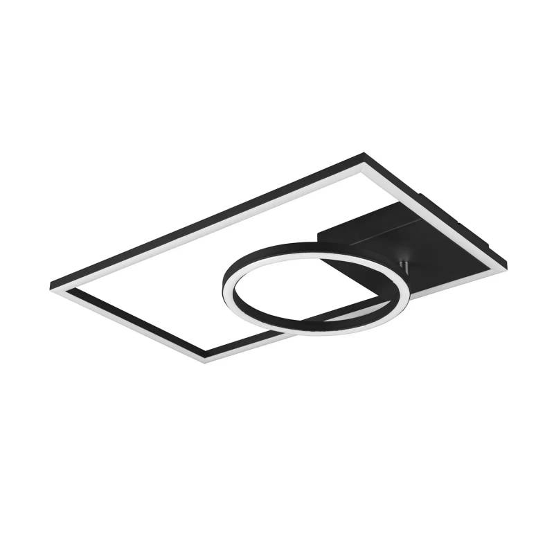 Reality Leuchten Led Deckenleuchte Verso Deckenlampe Led Dimmbar 3.000 K Schwarz B-Ware von Reality Leuchten