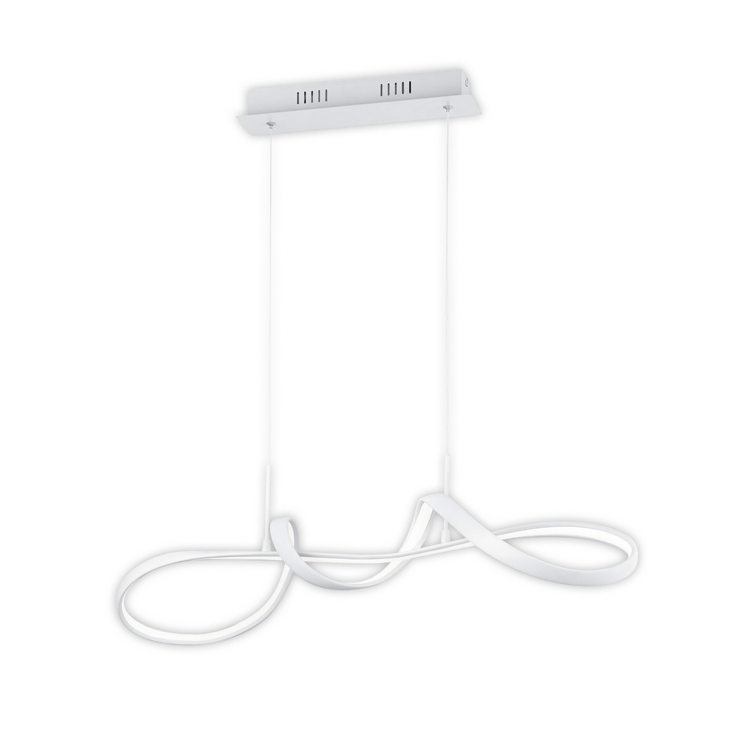 Reality Leuchten Led Hängeleuchte Pendelleuchte Perugia Switch Dimmer Weiß Lampe B-Ware von Reality Leuchten