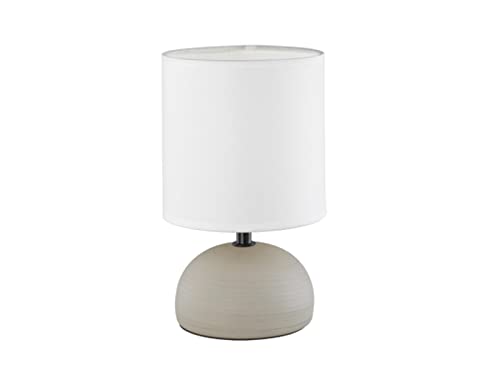 Reality Leuchten R50351025, Tischleuchte, Keramik, Cappuccino, 14.0 x 14.0 x 23.0 cm von RL LIVE YOUR LIGHT