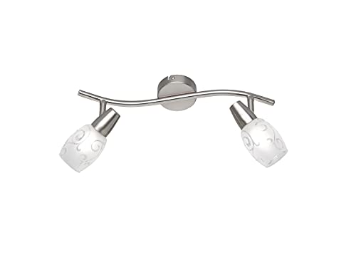 Reality Leuchten Strahler, Metall, nickel matt, 8 x 39 x 19 cm Reality Leuchten Strahler, Metall, nickel matt, 8 x 39 x 19 cm von Reality Leuchten