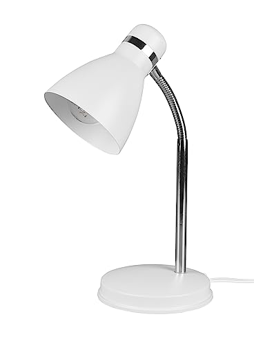 Reality Leuchten Schreibtischleuchte Harvey R50731031, Metall Weiß matt/Chrom, exkl. 1x E27 Reality Leuchten Schreibtischleuchte Harvey R50731031, Metall Weiß matt/Chrom, exkl. 1x E27 von RL LIVE YOUR LIGHT