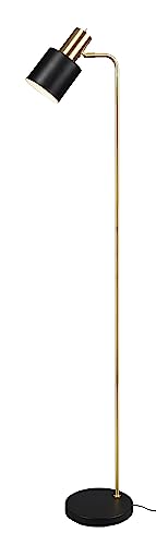 Reality Leuchten Stehleuchte Adam R41041080, Metall Schwarz/Gold matt, exkl. 1x E27 Reality Leuchten Stehleuchte Adam R41041080, Metall Schwarz/Gold matt, exkl. 1x E27 von RL LIVE YOUR LIGHT