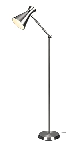 Reality Leuchten Stehleuchte Enzo R40781007, Metall Nickel matt, exkl. 1x E27 Reality Leuchten Stehleuchte Enzo R40781007, Metall Nickel matt, exkl. 1x E27 von RL LIVE YOUR LIGHT