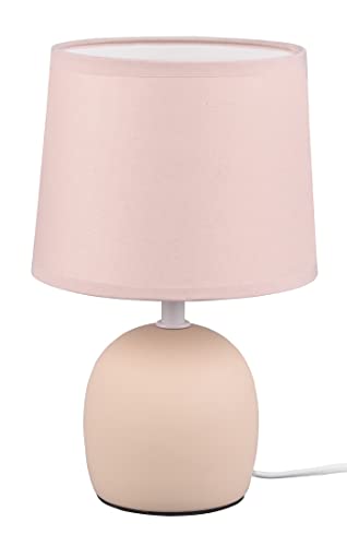 Reality Leuchten Tischlampe - H 26 cm - Beige - Keramik - Stoffschirm Reality Leuchten Tischlampe - H 26 cm - Beige - Keramik - Stoffschirm von RL LIVE YOUR LIGHT